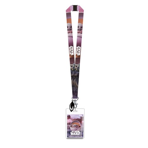 Star Wars: The Mandalorian The Child Lanyard with Soft Touch Dangle