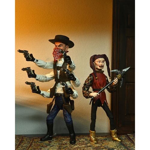 Puppet Master Ultimate Six-Shooter and Jester 7-Inch Scale Action Figure 2-Pack