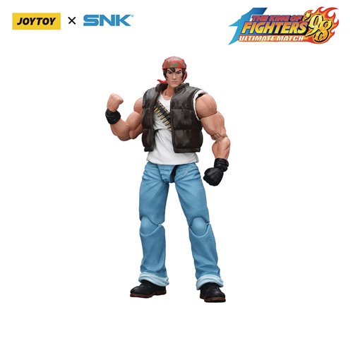 Joy Toy King of Fighters '98 Ultimate Match Ikari Warriors Team Ralf Jones 1:18 Scale Action Figure