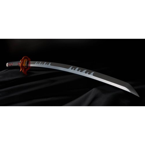 Demon Slayer Nichirin Sword Tanjiro Kamado Kyojuro Rengoku's Sword Guard Version Proplica Prop Repli