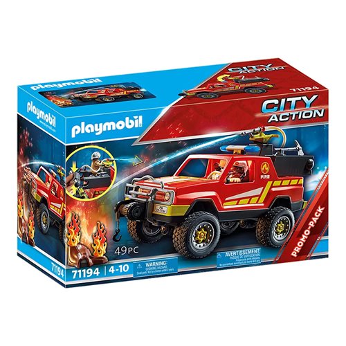 Playmobil 71194 Fire Promo Packs Fire Rescue Truck