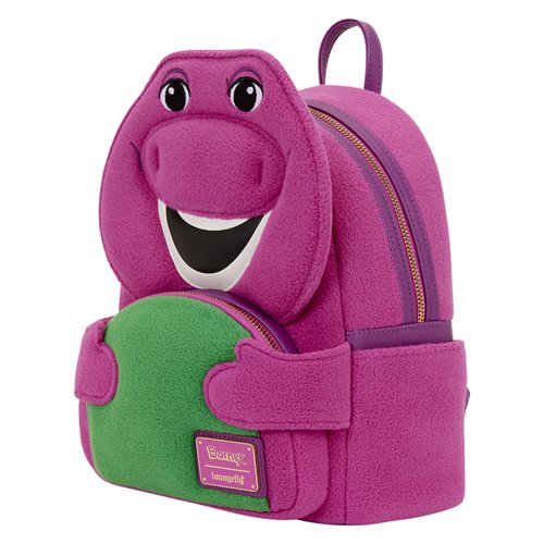 Barney Cosplay Mini-Backpack