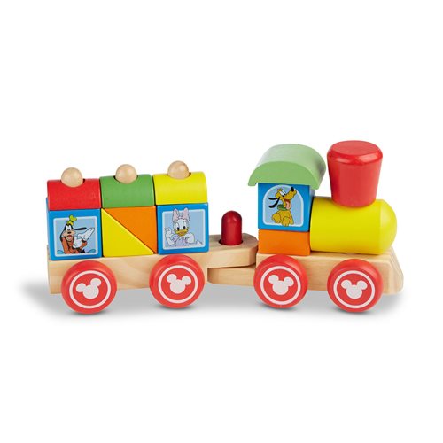 Mickey Mouse and Friends Wooden Stacking Train
