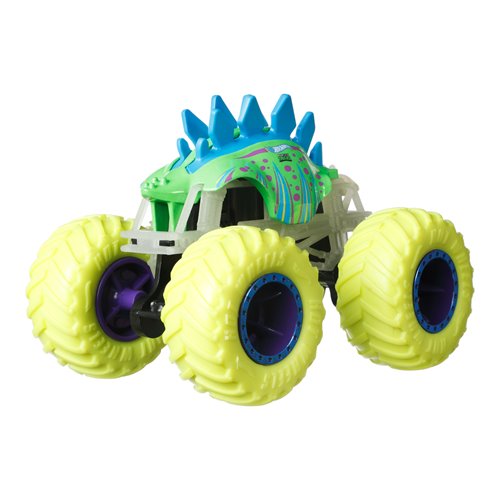 Hot Wheels Glow-In-The-Dark Truck and Car 1:64 Scale Multipack Set
