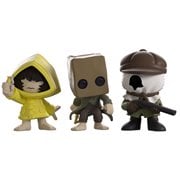 Little Nightmares II Collection Mono, Six & Hunter Minitooz Vinyl Figure 3-Pack