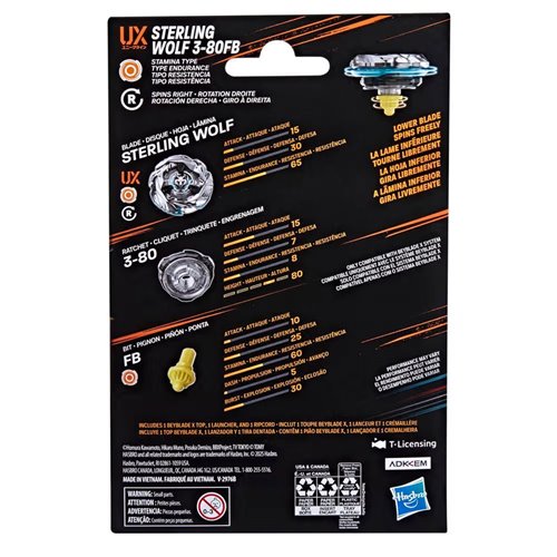 Beyblade X Starter Pack Tops Wave 6 Case of 8
