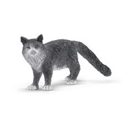 Farm World Maine Coon Cat Collectible Figure