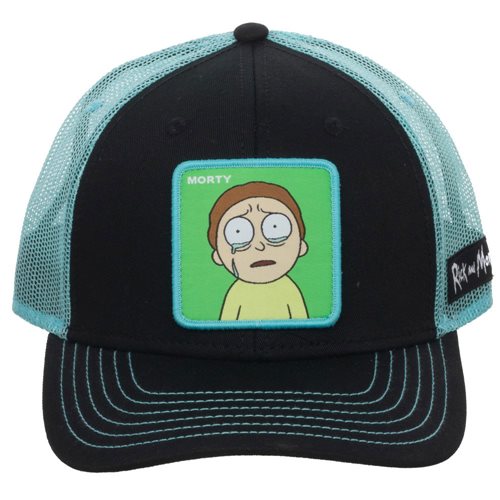 Rick and Morty Sad Morty Patch Trucker Hat