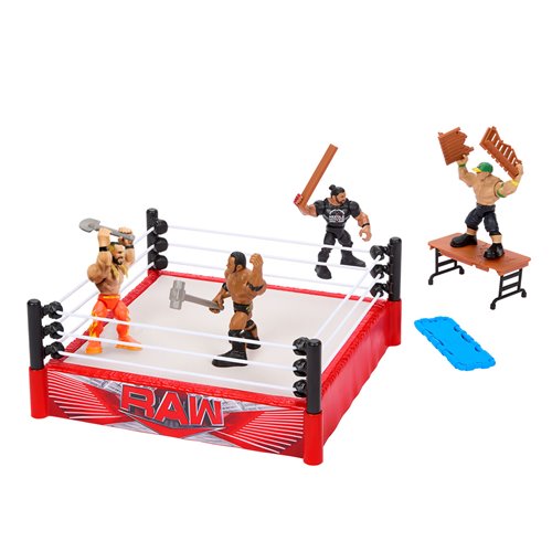 WWE Knuckle Crunchers Rebound Ring Playset