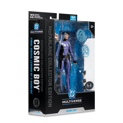 DC McFarlane Collector Edition Wave 13 #51 Cosmic Boy Final Crisis 7-Inch Scale Action Figure
