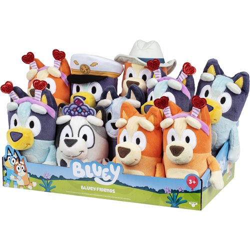 Bluey Series 12 Plush Display Case of 10