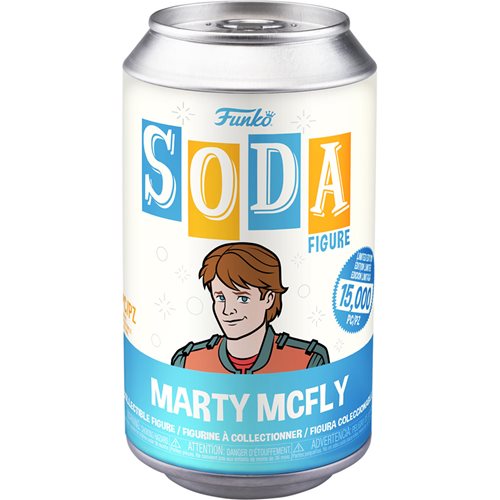 Back to the Future Marty McFly Vinyl Soda Figure