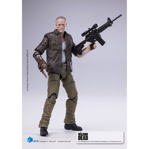 The Walking Dead Merle Dixon Exquisite Mini 1:18 Scale Action Figure - Previews Exclusive