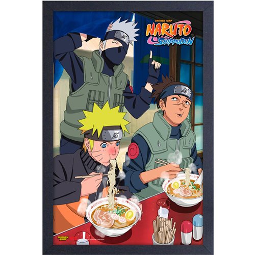 Naruto Ramen Time Framed Art Print
