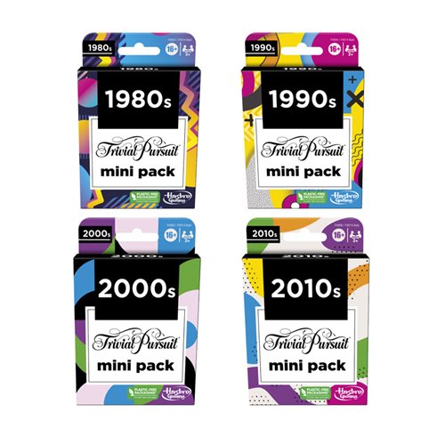 Trivial Pursuit Game Mini Packs Multipack