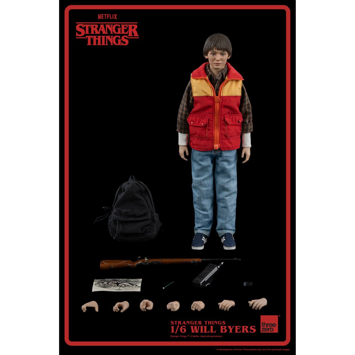  ThreeZero Stranger Things: Will Byers 1:6 Scale Figure