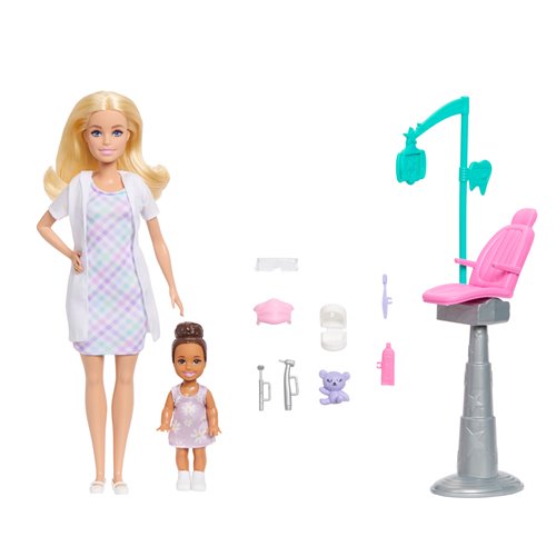 Barbie New Nurturing 2026 Playset and Doll Case of 6
