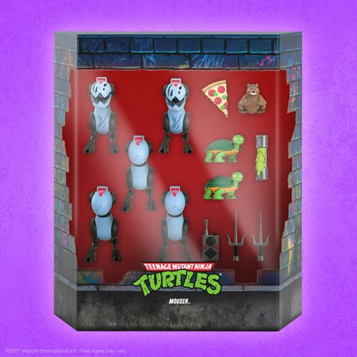 Teenage Mutant Ninja Turtles Ultimates Mousers 5-Pack 7-Inch Scale Action Figures