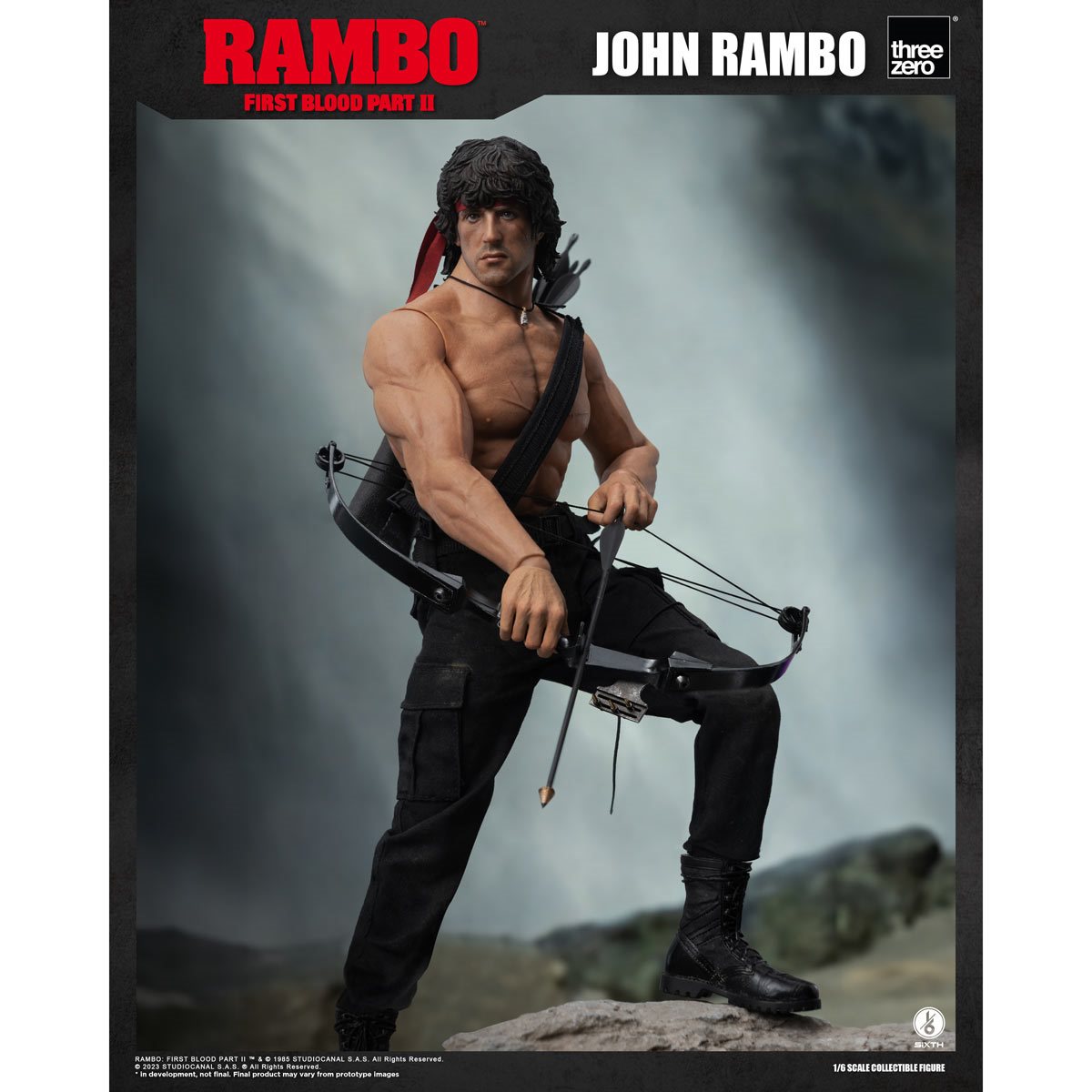 Rambo: First Blood Part II John Rambo 1:6 Scale Action Figure
