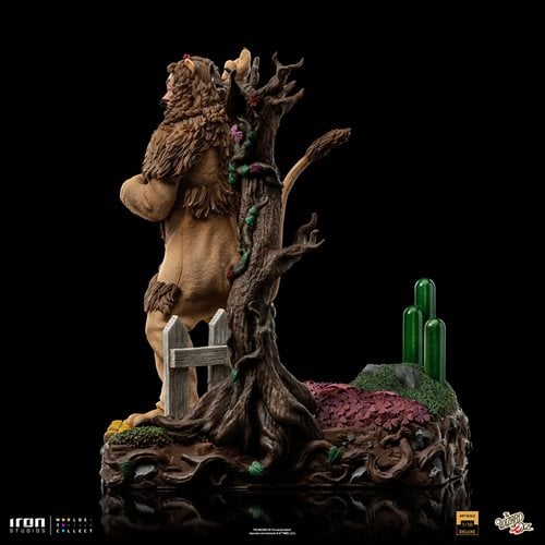 The Wizard of Oz Cowardly Lion Deluxe Art 1:10 Scale Statue