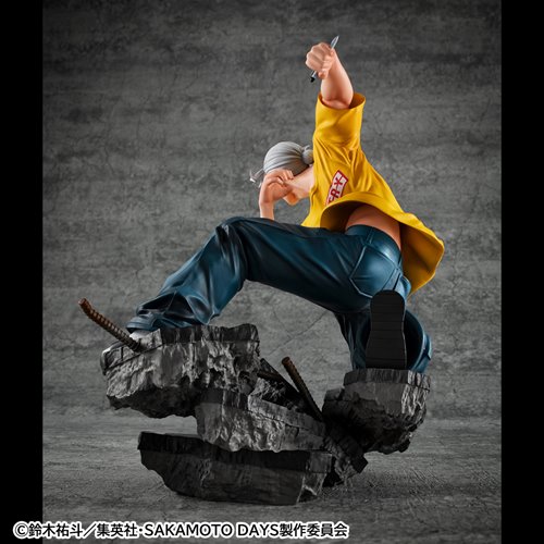 Sakamoto Days Taro Sakamoto Statue
