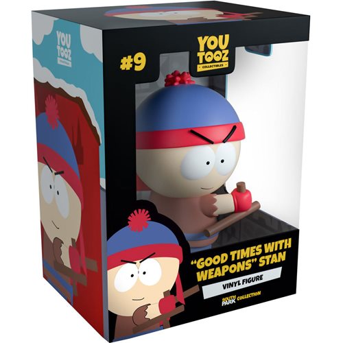 South Park Collection Good Times with Weapons Stan Vinyl Figure #9