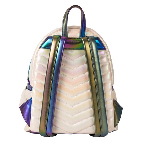 iridescent metallic mini backpack Amazon.com | adidas PU Silver Metallic/Iridescent One Size One main and two smaller pockets give you plenty of space for your phone Little Mermaid Loungefly Sequin Mini