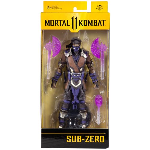 Mortal Kombat Series 5 Sub-Zero Winter Purple Variant Action Figure
