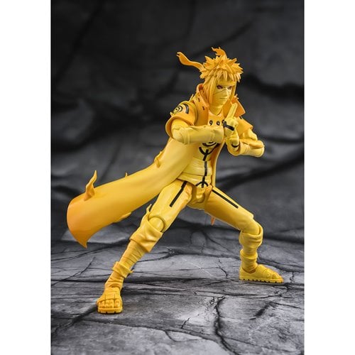 Naruto Minato Namikaze Kurama Link Mode Bond of Light That Shatters Darkness S.H.Figuarts Action Fig