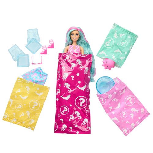 Barbie Pop Reveal Sea Slushy Series Jellyfish Doll