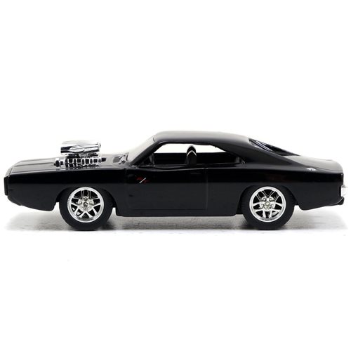 Fast and Furious Dom's Dodge Charger R/T 1:55 Scale Build and Collect Die-Cast Metal Vehicle