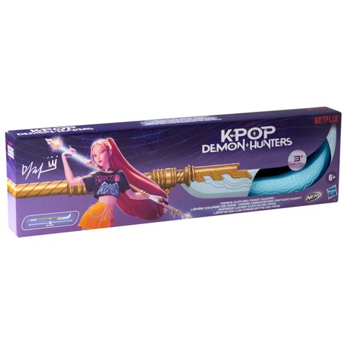 KPop Demon Hunters Nerf Mira's Curved Moon Sword