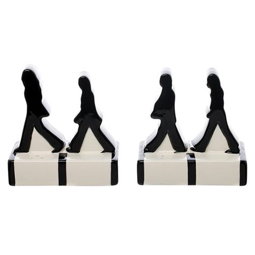 The Beatles Abbey Road Silhouettes Salt and Pepper Set