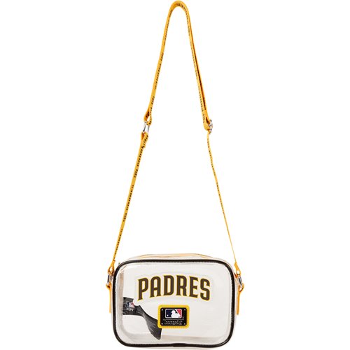 MLB San Diego Padres Clear Crossbody Bag