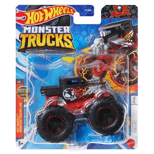 Hot Wheels Monster Trucks 1:64 Scale Vehicle 2024 Mix 10 Case of 8