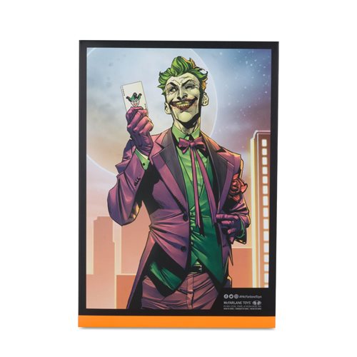 DC Multiverse The Joker Infinite Frontier Black Light Gold Label 7-Inch Action Figure - Entertainmen
