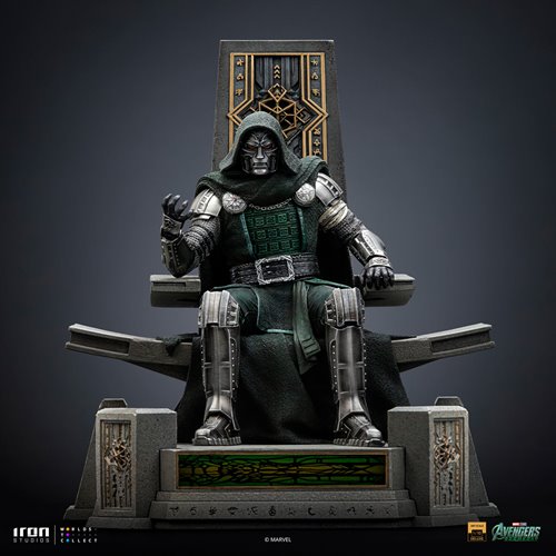Avengers: Doomsday Doctor Doom on Throne 1:10 Art Scale Limited Edition Statue
