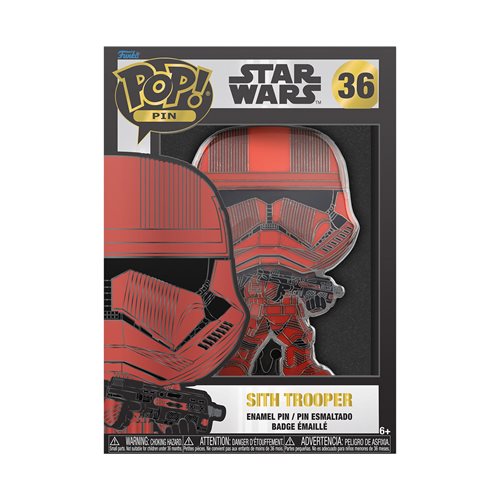 Star Wars Sith Trooper Large Enamel Pop! Pin #36