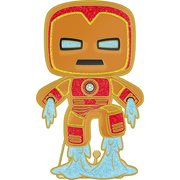 Marvel Gingerbread Iron Man Large Enamel Funko Pop! Pin #36