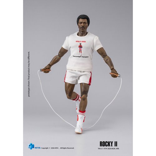 Rocky II Apollo Creed Exquisite Super Series 1:12 Scale Action Figure