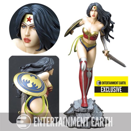Fantasy Figure Gallery DC Comics Collection Wonder Woman Variant Resin Statue - Entertainment Earth Exclusive