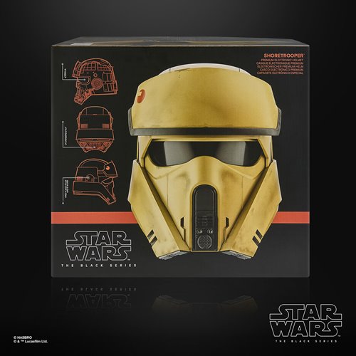 Star Wars: The Black Series Shoretrooper Electronic Helmet Prop Replica