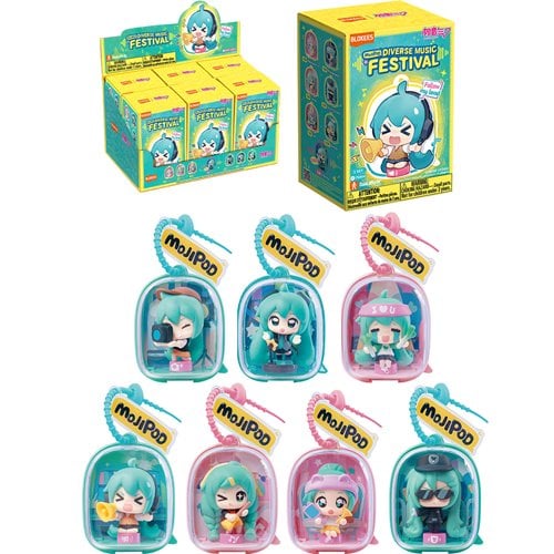 Vocaloid Hatsune Miku Diverse Music Festival Mojipod Model Kit Case of 6