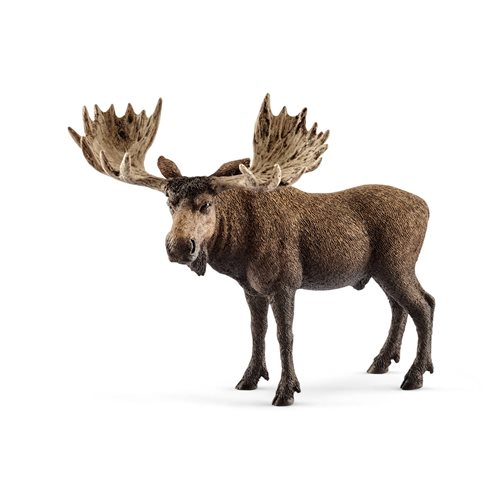 Wild Life Moose Bull Collectible Figure