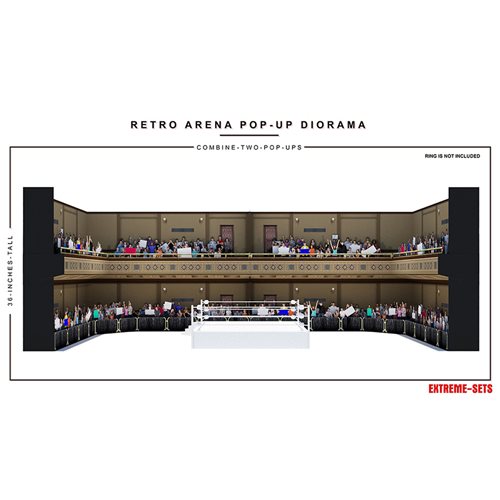 Retro Arena Pop-Up 1:12 Scale Diorama