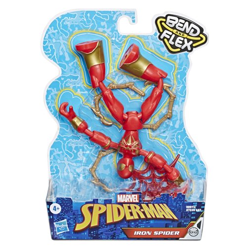 Spider-Man Bend and Flex Action Figures Wave 2 Case