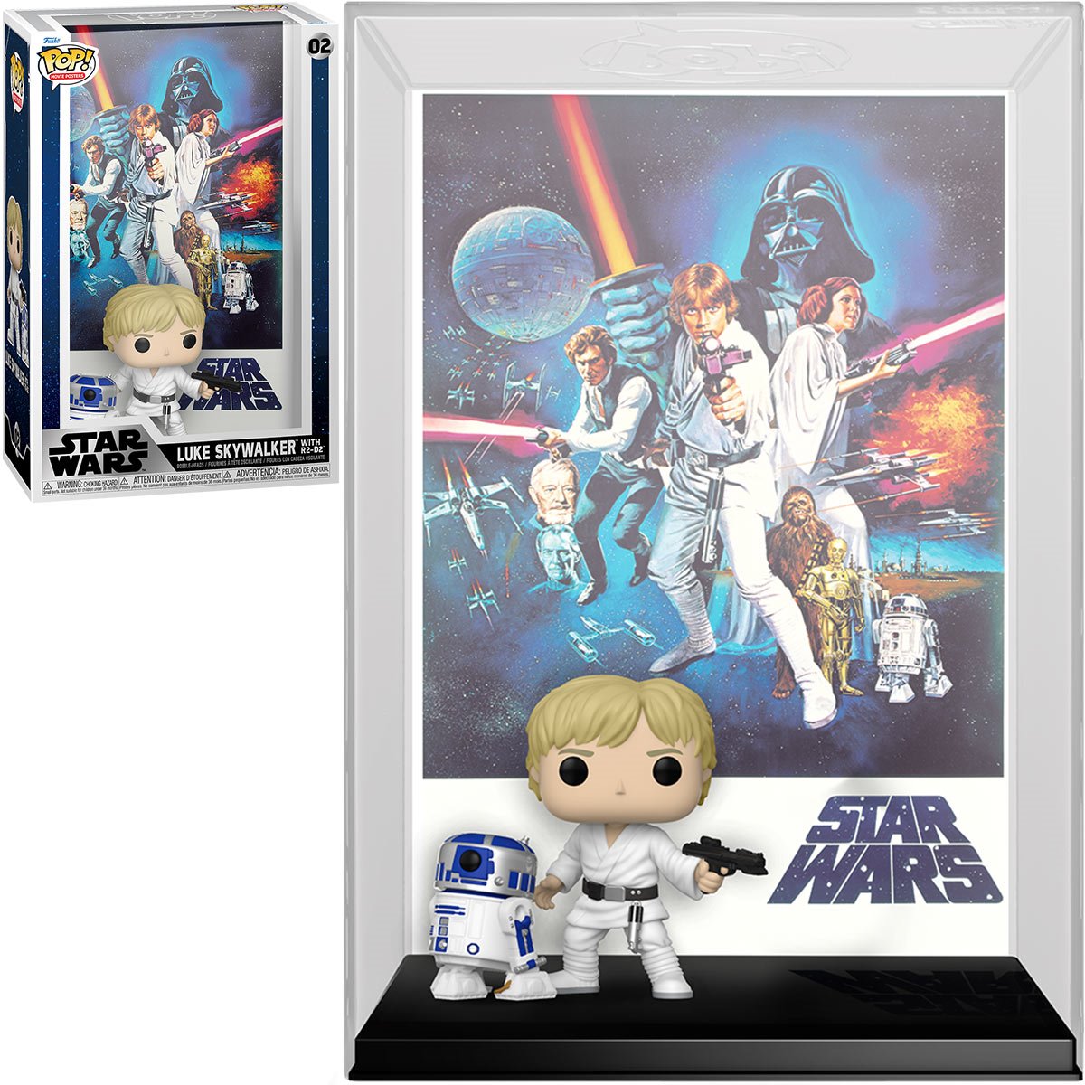Star Wars: Episode - A New Hope Pop! Movie Poster Figure with Case
