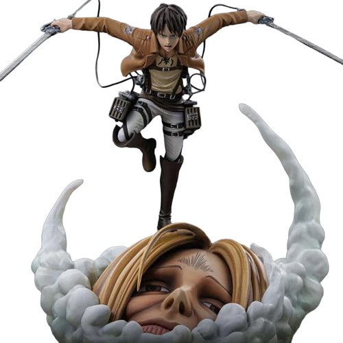 Attack On Titan Eren Yeager 1:10 Art Scale Statue
