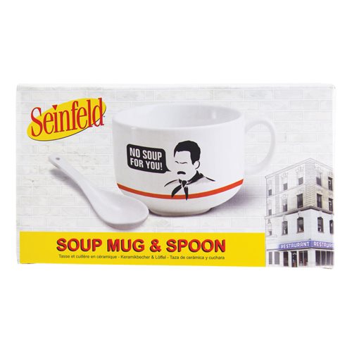 Seinfeld 23 oz. Soup Mug and Spoon