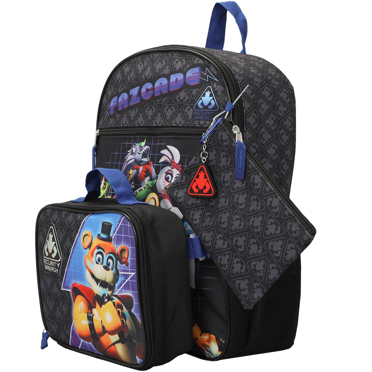 Five Nights at Freddy's Backpack Black